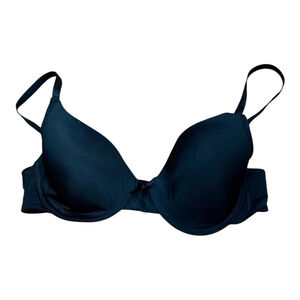 Carisma Bra Womens 36D Black Molded Underwire Padded Adjustable Everyday Comfort